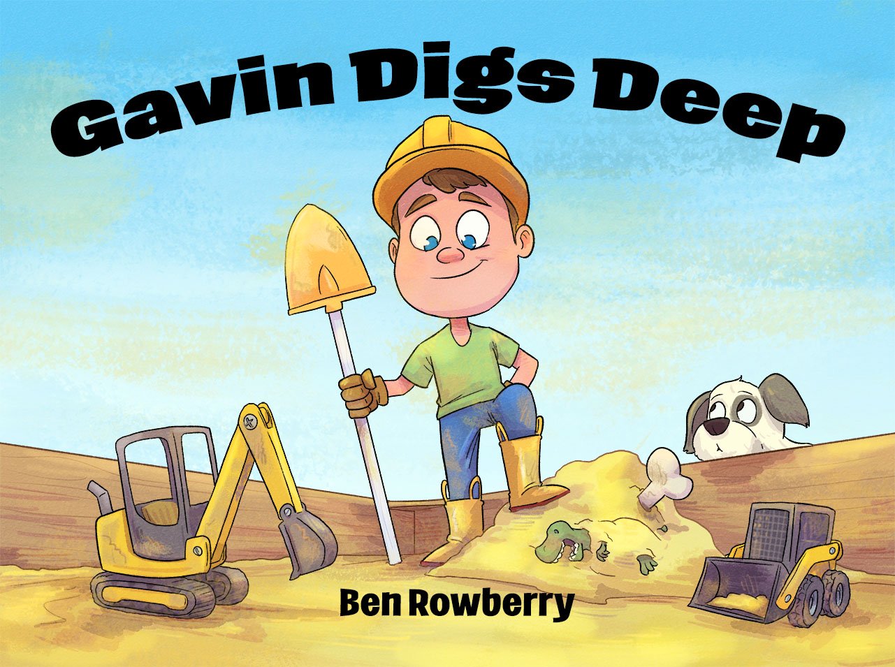 Book cover: Gavin Digs Deep by Ben Rowberry & Tim Rowberry